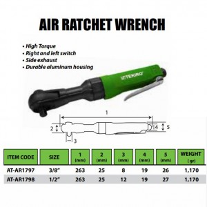 TEKIRO AIR RATCHET WRENCH